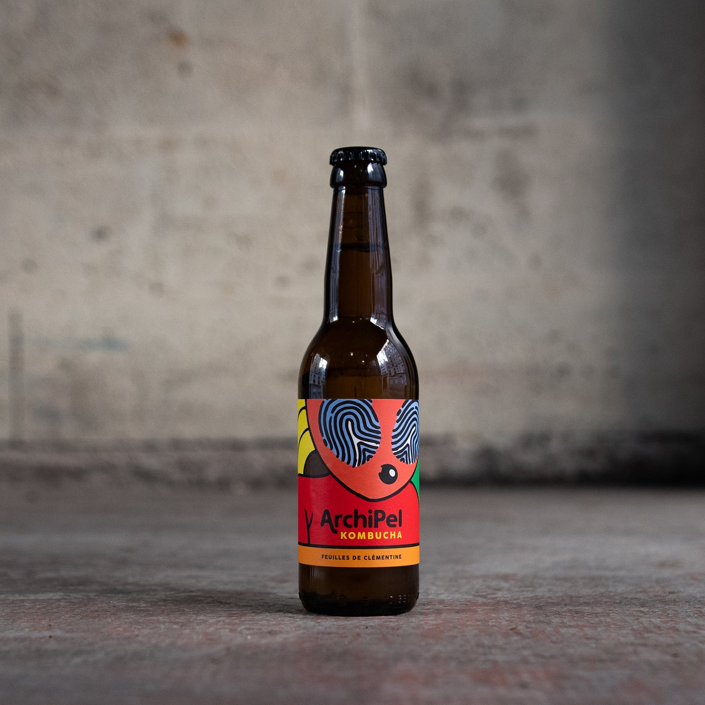 Kombucha clémentine Bio - 33cl (x12)