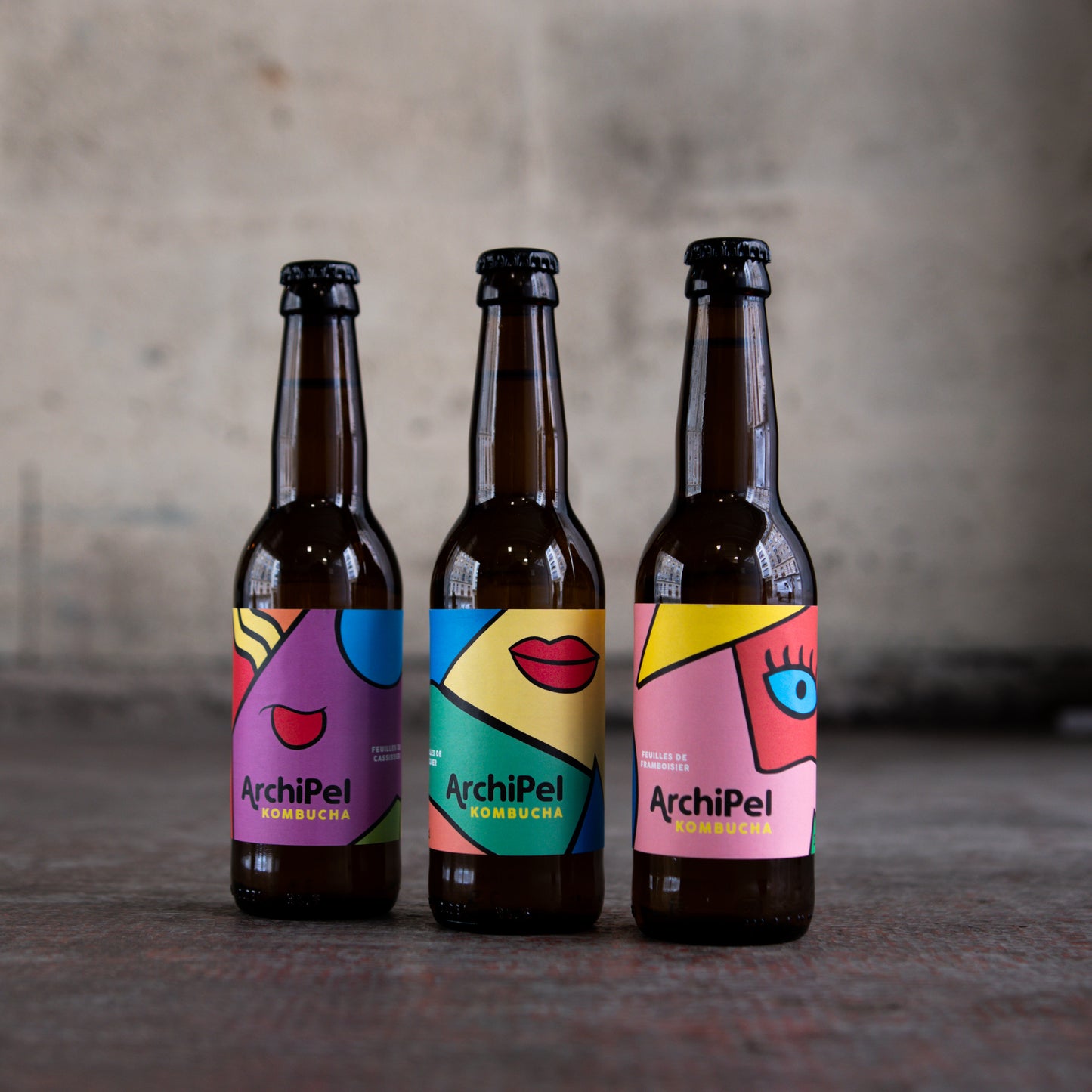 Mix Kombucha dégustation Bio - 33cl (x12)