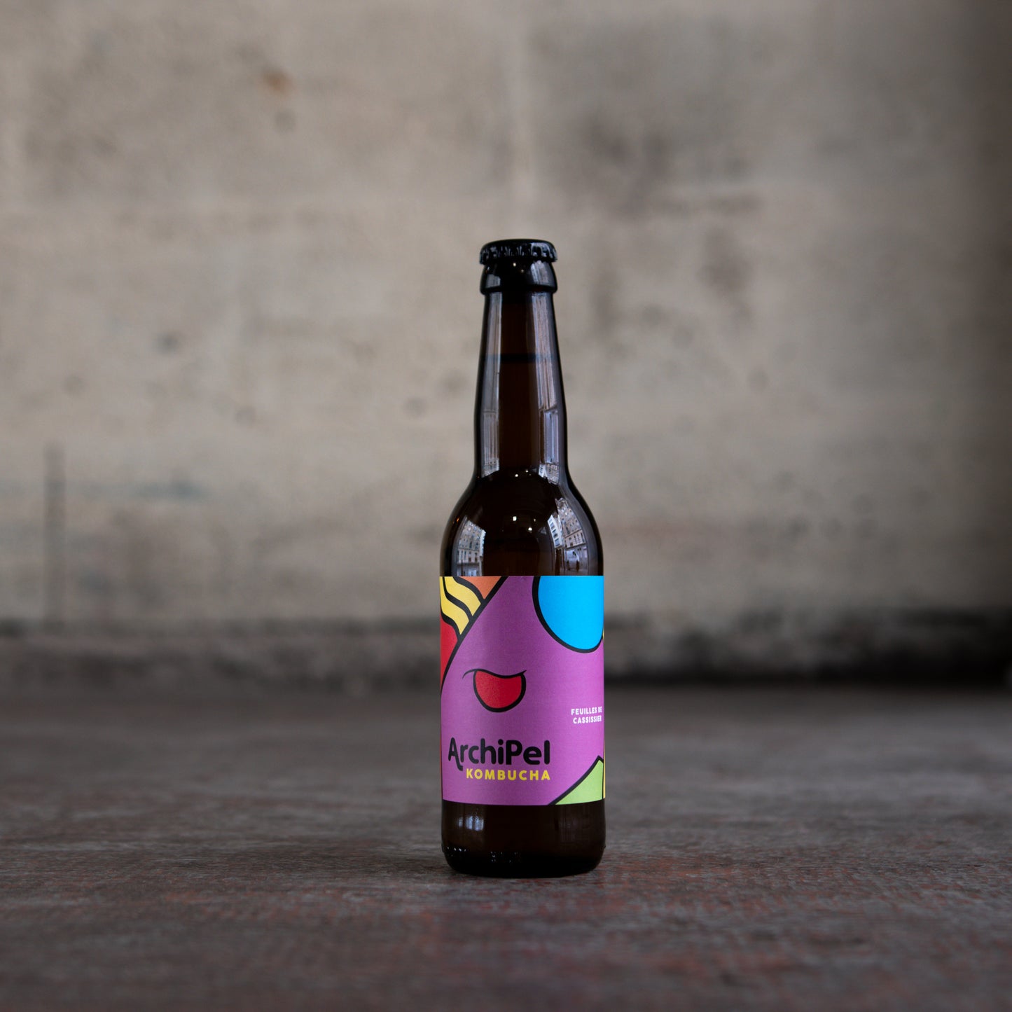 Kombucha Cassis Bio -33cl (x12)