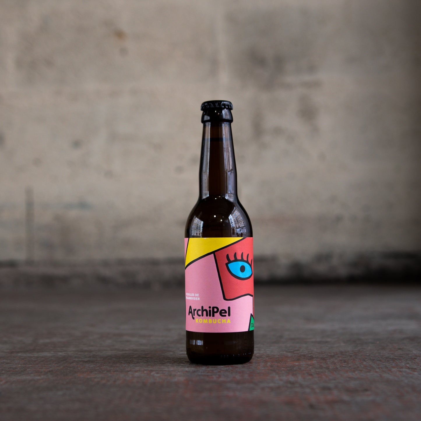 Kombucha framboisier Bio - 33cl (x12)